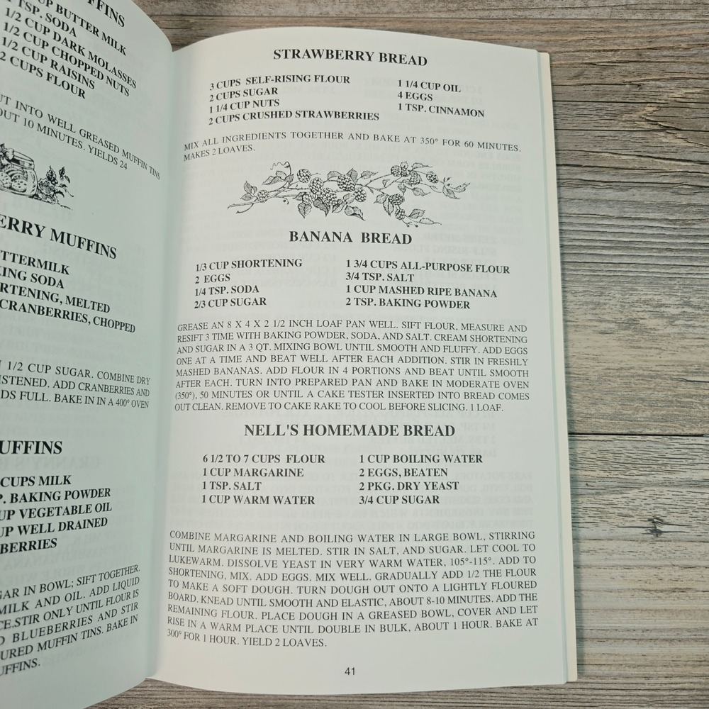 Nashville & Great Smoky Mountains Cookbook Set Pearlie B Scott Southern Recipes - Picture 4 of 12